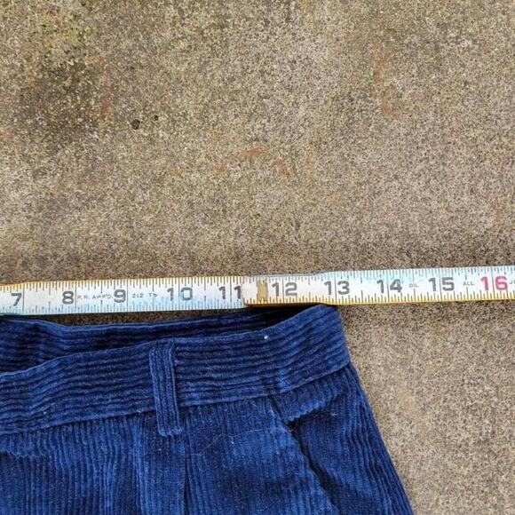 Vtg 90s PENDLETON Plain Earthtone Wide Set Corduroy Chino Pants Sz 6 USA Made - Picture 3 of 4